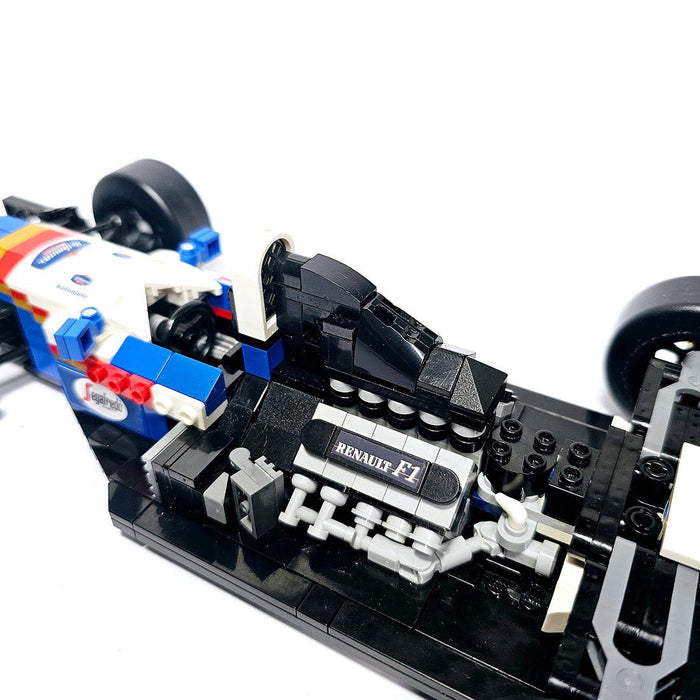 MOC - 204492 Williams FW16 - Ayrton Senna Tribute Building Blocks - LesDiy -