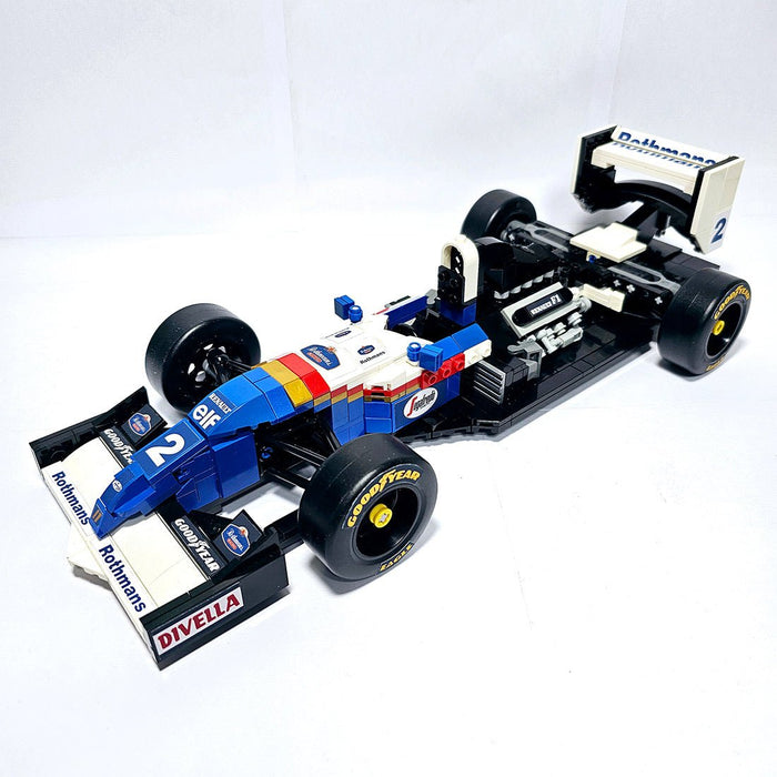 MOC - 204492 Williams FW16 - Ayrton Senna Tribute Building Blocks - LesDiy -