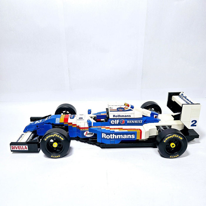 MOC - 204492 Williams FW16 - Ayrton Senna Tribute Building Blocks - LesDiy -