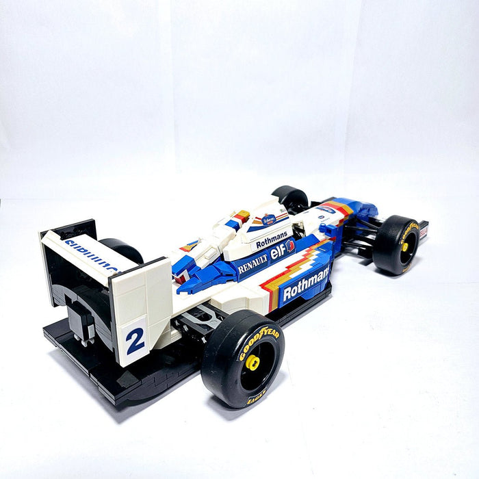 MOC - 204492 Williams FW16 - Ayrton Senna Tribute Building Blocks - LesDiy -