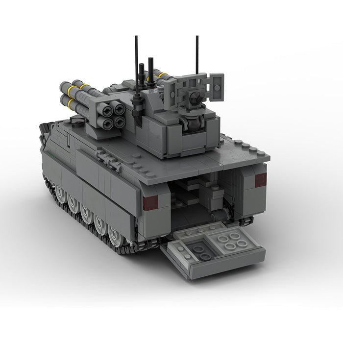 MOC - 205059 1/35 Scale M113 A2 ADATS Vehicle Building Blocks - LesDiy - Building Blocks -
