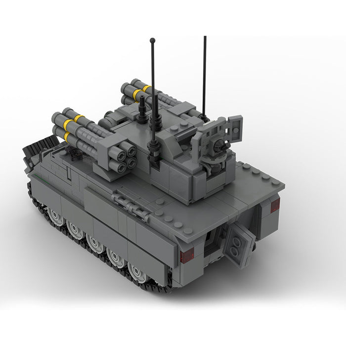 MOC - 205059 1/35 Scale M113 A2 ADATS Vehicle Building Blocks - LesDiy - Building Blocks -