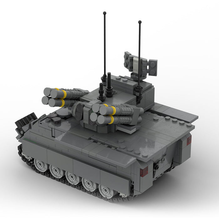 MOC - 205059 1/35 Scale M113 A2 ADATS Vehicle Building Blocks - LesDiy - Building Blocks -