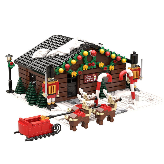 MOC - 205317 Santa's Grotto Building Blocks - LesDiy - building blocks -