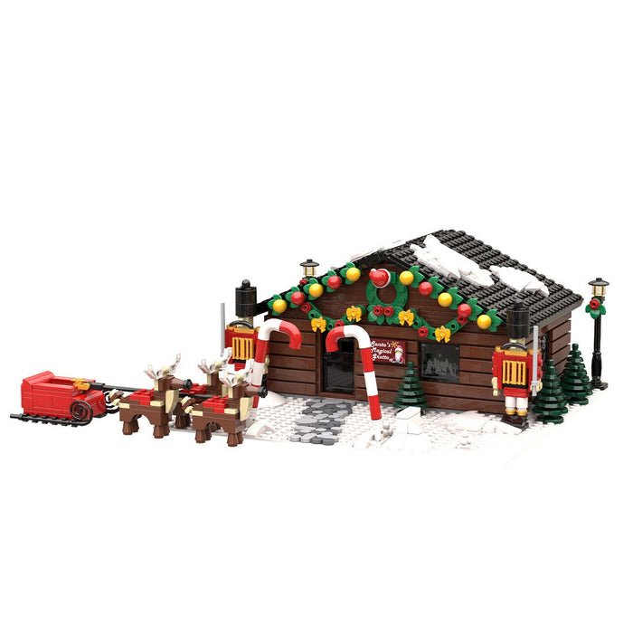 MOC - 205317 Santa's Grotto Building Blocks - LesDiy - building blocks -