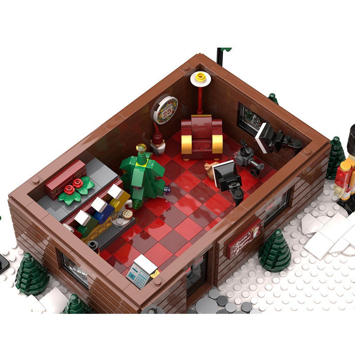 MOC - 205317 Santa's Grotto Building Blocks - LesDiy - building blocks -