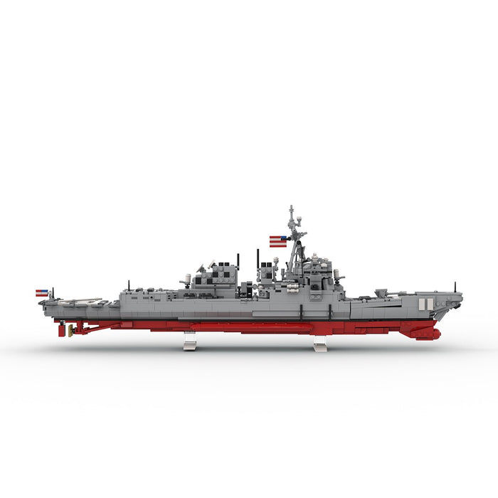 MOC - 205401 DDG 79 Arleigh Burke - Flight IIA version Building Blocks - LesDiy -