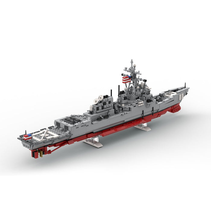 MOC - 205401 DDG 79 Arleigh Burke - Flight IIA version Building Blocks - LesDiy -