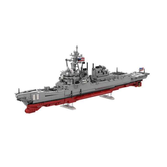 MOC - 205401 DDG 79 Arleigh Burke - Flight IIA version Building Blocks - LesDiy -