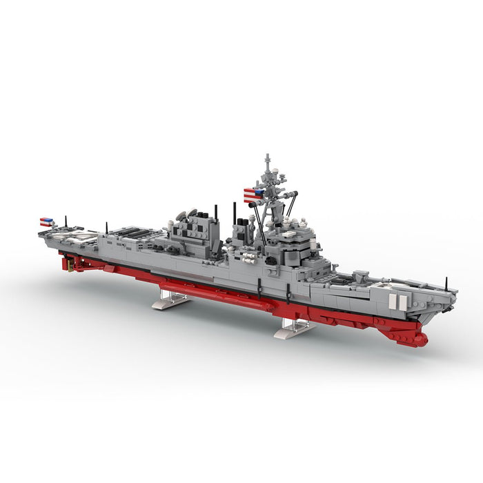 MOC - 205401 DDG 79 Arleigh Burke - Flight IIA version Building Blocks - LesDiy -