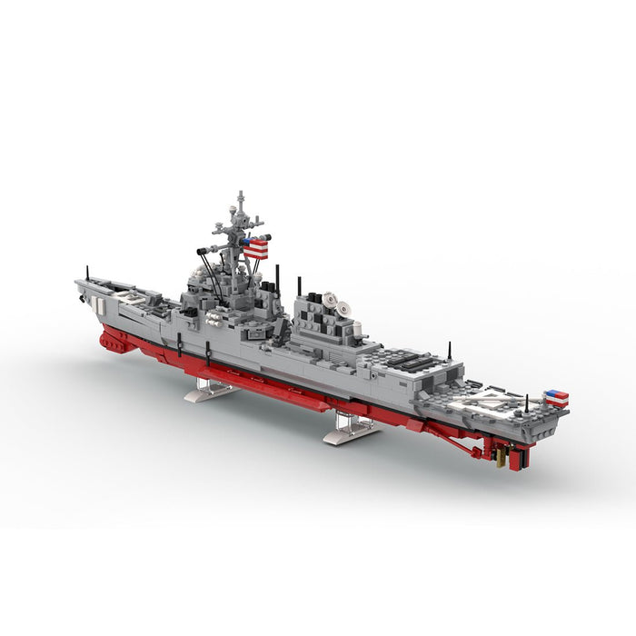 MOC - 205401 DDG 79 Arleigh Burke - Flight IIA version Building Blocks - LesDiy -