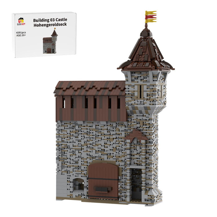 MOC - 206483 Building 03 Castle Hohengeroldseck - Outer gate Building Blocks - LesDiy - Building Blocks -
