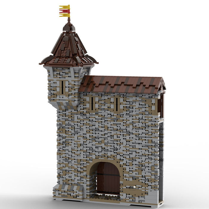 MOC - 206483 Building 03 Castle Hohengeroldseck - Outer gate Building Blocks - LesDiy - Building Blocks -
