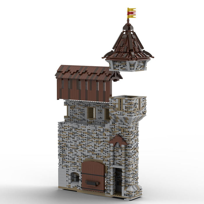MOC - 206483 Building 03 Castle Hohengeroldseck - Outer gate Building Blocks - LesDiy - Building Blocks -