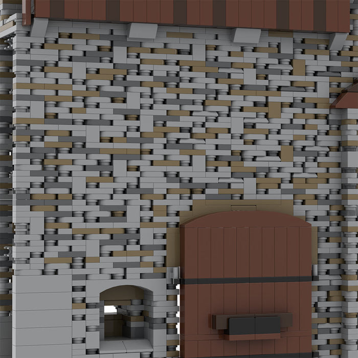 MOC - 206483 Building 03 Castle Hohengeroldseck - Outer gate Building Blocks - LesDiy - Building Blocks -