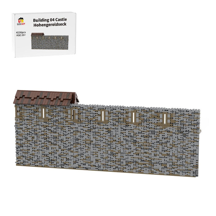 MOC - 206490 Building 04 Castle Hohengeroldseck - Castle Wall Building Blocks - LesDiy - Building Blocks -