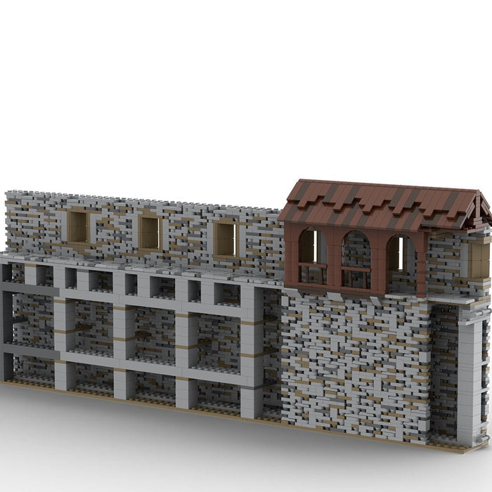 MOC - 206490 Building 04 Castle Hohengeroldseck - Castle Wall Building Blocks - LesDiy - Building Blocks -
