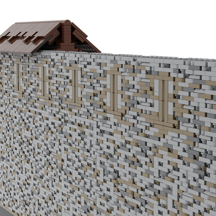 MOC - 206490 Building 04 Castle Hohengeroldseck - Castle Wall Building Blocks - LesDiy - Building Blocks -