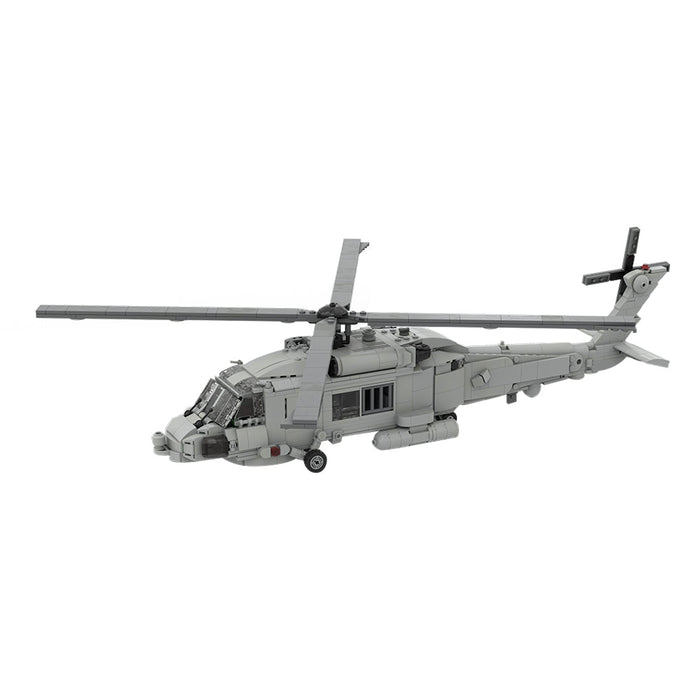 MOC - 206841 Sikorsky | SH - 60 SEA HAWK - 1:35 Scale (v3) Building Blocks - LesDiy - Building Blocks -