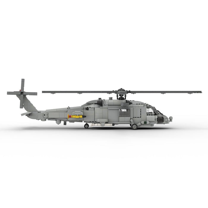 MOC - 206841 Sikorsky | SH - 60 SEA HAWK - 1:35 Scale (v3) Building Blocks - LesDiy - Building Blocks -