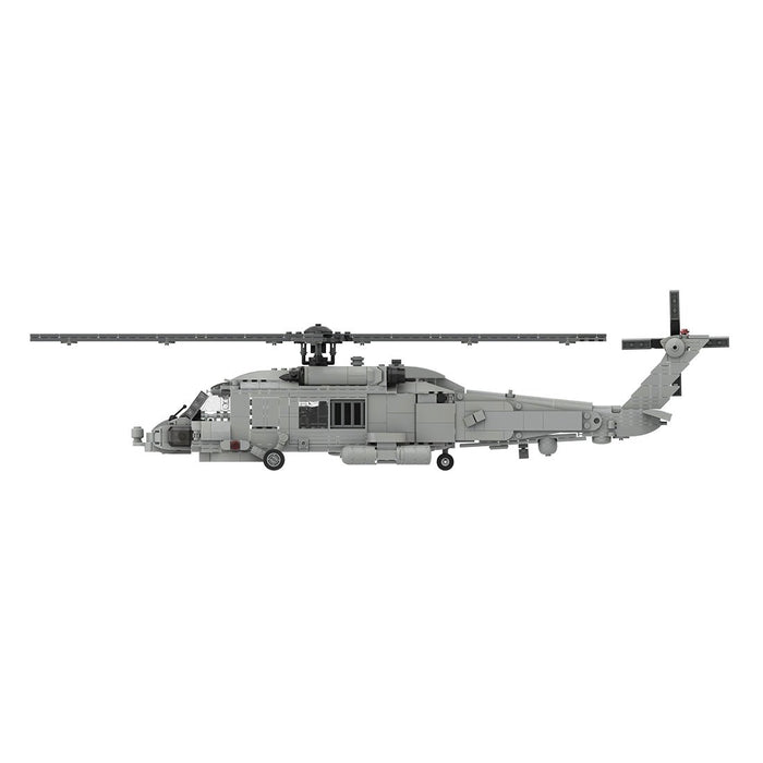 MOC - 206841 Sikorsky | SH - 60 SEA HAWK - 1:35 Scale (v3) Building Blocks - LesDiy - Building Blocks -