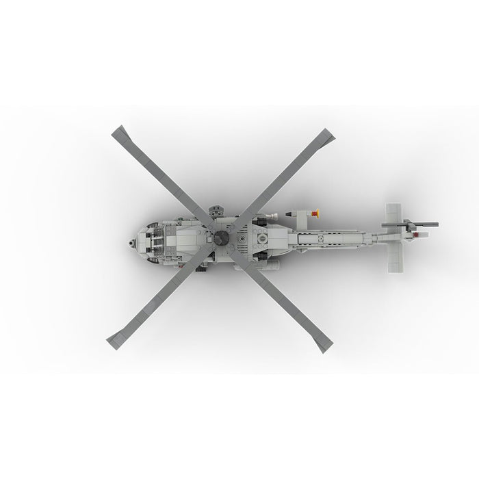 MOC - 206841 Sikorsky | SH - 60 SEA HAWK - 1:35 Scale (v3) Building Blocks - LesDiy - Building Blocks -