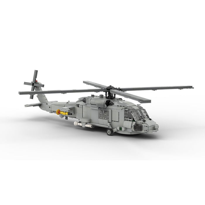 MOC - 206841 Sikorsky | SH - 60 SEA HAWK - 1:35 Scale (v3) Building Blocks - LesDiy - Building Blocks -