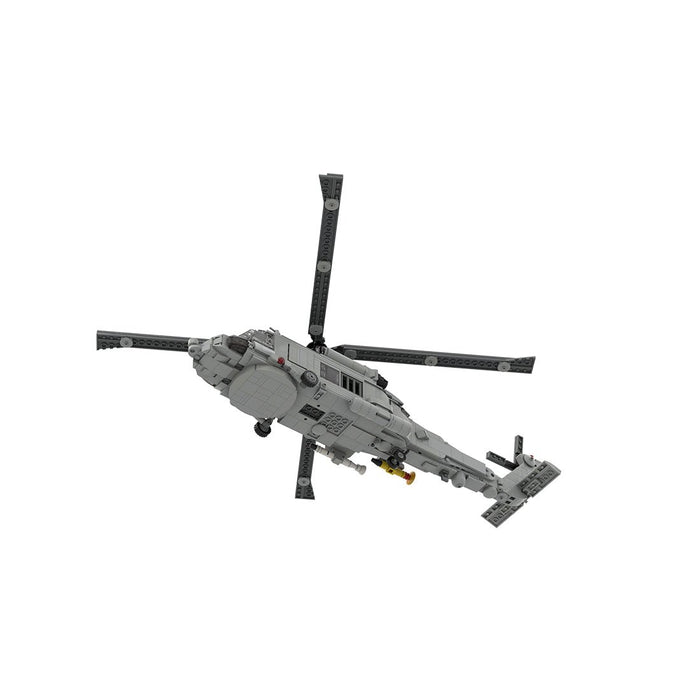 MOC - 206841 Sikorsky | SH - 60 SEA HAWK - 1:35 Scale (v3) Building Blocks - LesDiy - Building Blocks -