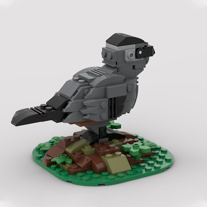 MOC - 206846 Gray Catbird Building Blocks - LesDiy - Building Blocks -