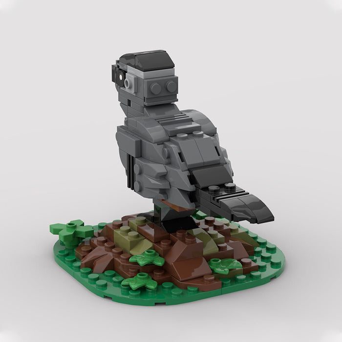 MOC - 206846 Gray Catbird Building Blocks - LesDiy - Building Blocks -
