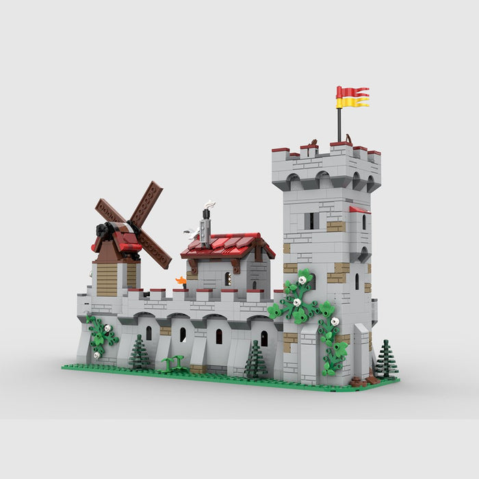 MOC - 206939 Medieval Seaside Market Extra Modules Building Blocks - LesDiy - Building Blocks -