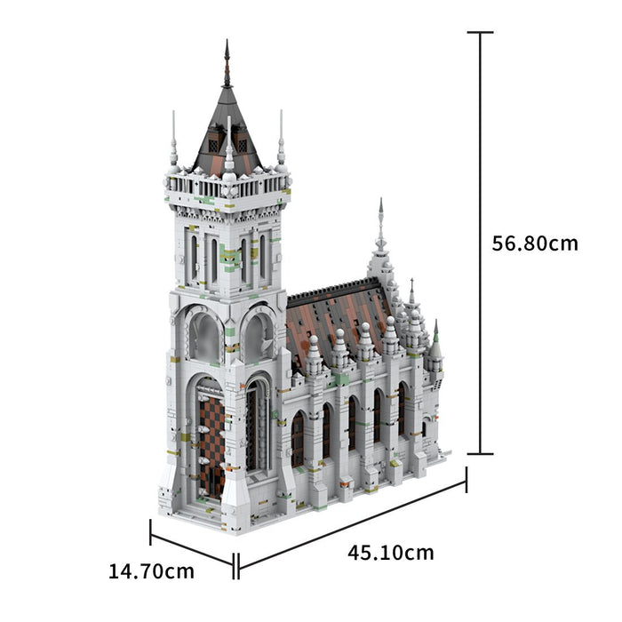 MOC - 207213 Gothic Church Building Blocks - LesDiy - MOC -