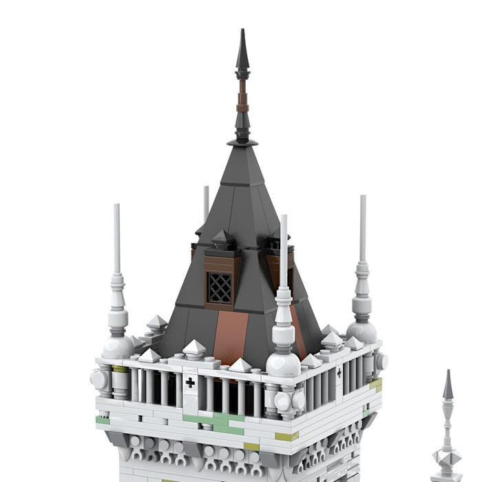 MOC - 207213 Gothic Church Building Blocks - LesDiy - MOC -