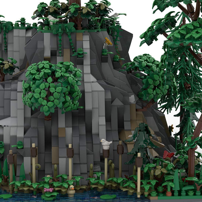 MOC - 207594 A1 Castle Hohengeroldseck Building Blocks - LesDiy - Building Blocks -