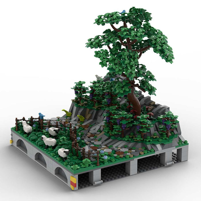 MOC - 207707 A6 Castle Hohengeroldseck Building Blocks - LesDiy - Building Blocks -