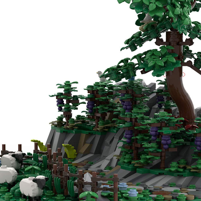MOC - 207707 A6 Castle Hohengeroldseck Building Blocks - LesDiy - Building Blocks -