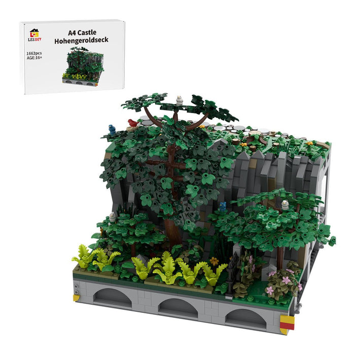 MOC - 207785 A4 Castle Hohengeroldseck Building Blocks - LesDiy - Building Blocks -