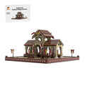 MOC - 207789 Market Hall - Medieval Village Diorama Building Blocks - LesDiy - Building Blocks -