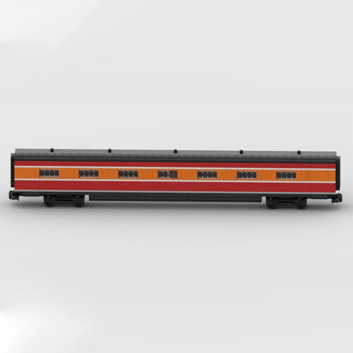 MOC - 207792 Daylight Passenger Car Building Blocks - LesDiy - Building Blocks -