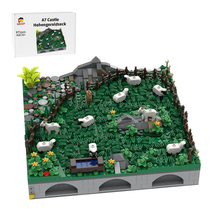 MOC - 207807 A7 Castle Hohengeroldseck Building Blocks - LesDiy - Building Blocks -