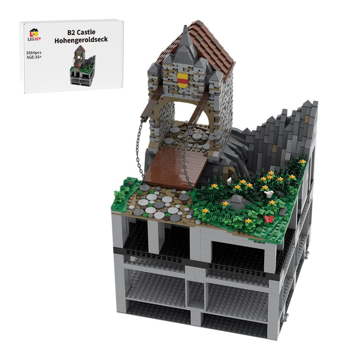 MOC - 207813 B2 Castle Hohengeroldseck Building Blocks - LesDiy - Building Blocks -