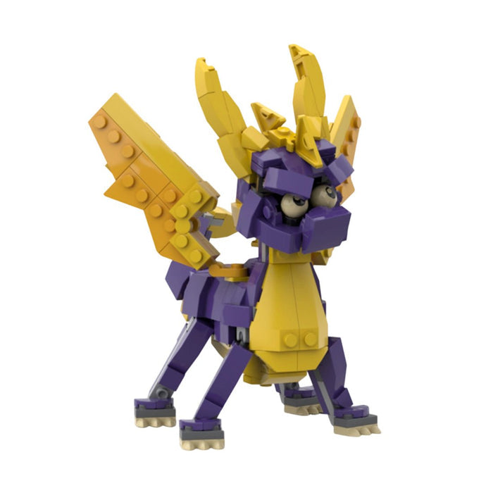 MOC-207913 Spyro the Dragon Building Blocks-LesDiy-MOC-