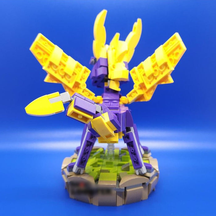 MOC-207913 Spyro the Dragon Building Blocks-LesDiy-MOC-