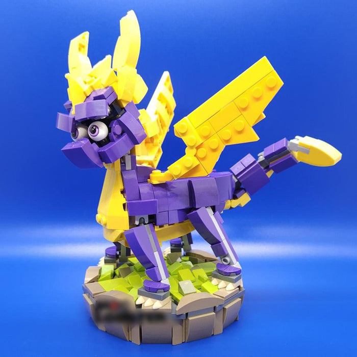 MOC-207913 Spyro the Dragon Building Blocks-LesDiy-MOC-
