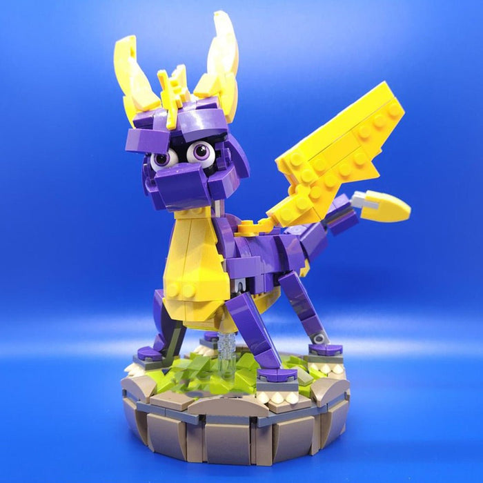 MOC-207913 Spyro the Dragon Building Blocks-LesDiy-MOC-