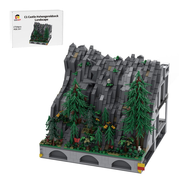 MOC - 207945 C1 Castle Hohengeroldseck Building Blocks - LesDiy - Building Blocks -