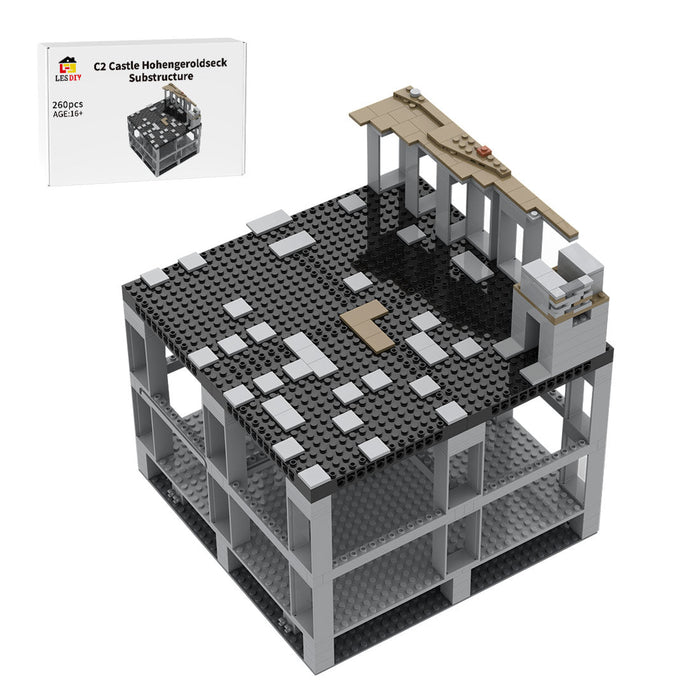MOC - 207947 C2 Castle Hohengeroldseck Building Blocks - LesDiy - Building Blocks -