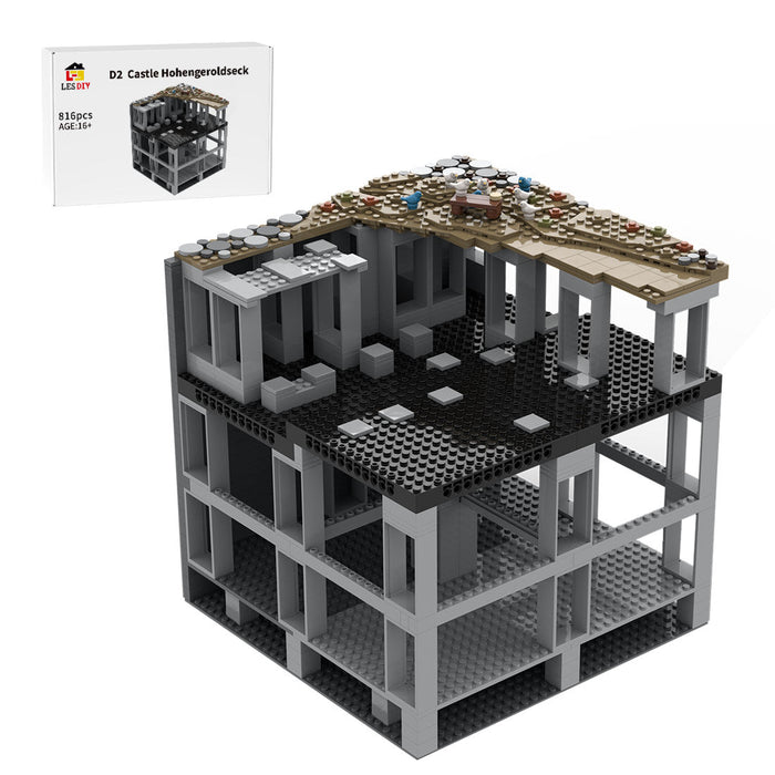 MOC - 207996 D2 Castle Hohengeroldseck Building Blocks - LesDiy - Building Blocks -