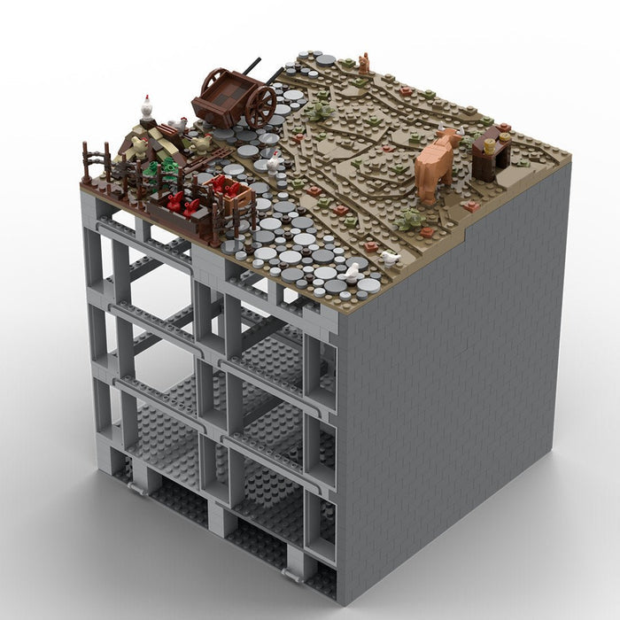 MOC - 208001 D5 Castle Hohengeroldseck Building Blocks - LesDiy - Building Blocks -