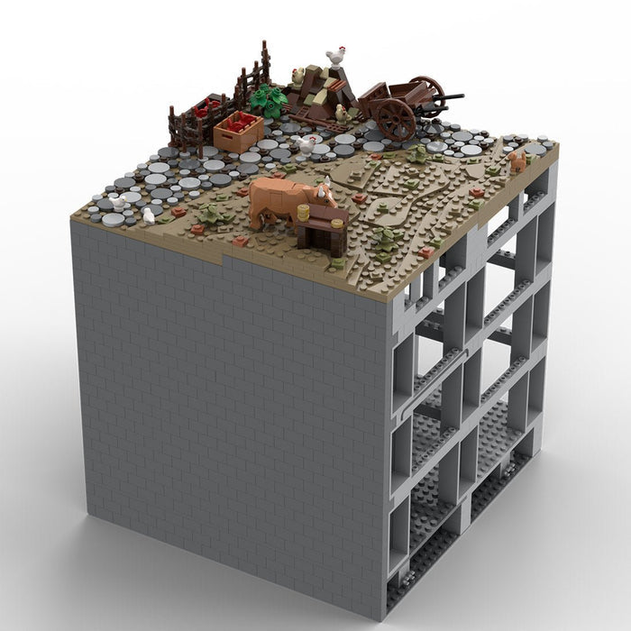MOC - 208001 D5 Castle Hohengeroldseck Building Blocks - LesDiy - Building Blocks -